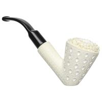 AKB Meerschaum Lattice Bent Dublin (Tekin) (with Case)