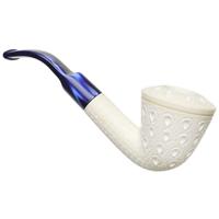 AKB Meerschaum Lattice Bent Dublin (Tekin) (with Case)