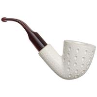 AKB Meerschaum Lattice Bent Dublin (Tekin) (with Case)