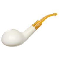 AKB Meerschaum Spot Carved Tomato (Tekin) (with Case)