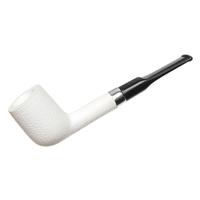 AKB Meerschaum Rusticated Billiard with Silver (Ali) (with Case)