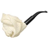 AKB Meerschaum Carved Bearded Man (Mcinar) (with Case)