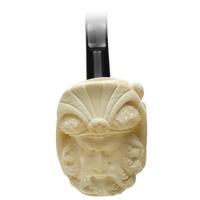 AKB Meerschaum Carved Bearded Man (Mcinar) (with Case)