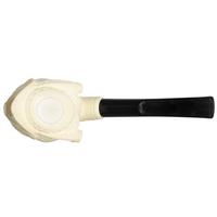 AKB Meerschaum Carved Bearded Man (Mcinar) (with Case)