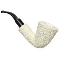 AKB Meerschaum Rusticated Bent Dublin (Tekin) (with Case)