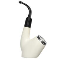 AKB Meerschaum Smooth Cherrywood with Silver (Tekin) (with Case)