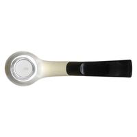 AKB Meerschaum Smooth Bent Brandy with Silver (Tekin) (with Case)