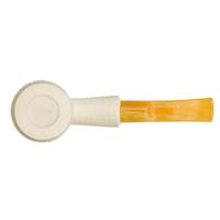 AKB Meerschaum Lattice Bent Pot (Tekin) (with Case)