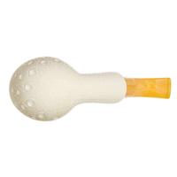 AKB Meerschaum Lattice Bent Pot (Tekin) (with Case)