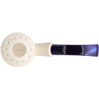 AKB Meerschaum Lattice Bent Dublin (Tekin) (with Case)