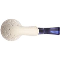 AKB Meerschaum Lattice Bent Dublin (Tekin) (with Case)