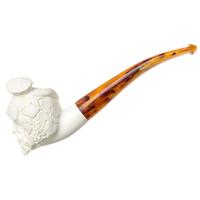 AKB Meerschaum Carved Laughing Bacchus