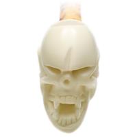 AKB Meerschaum Carved Skull (with Case)
