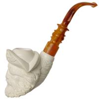 AKB Meerschaum Carved Pirate (I. Baglan) (with Case)