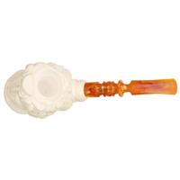 AKB Meerschaum Carved Laughing Bacchus (I. Baglan) (with Case)