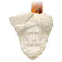 AKB Meerschaum Carved Bearded Man