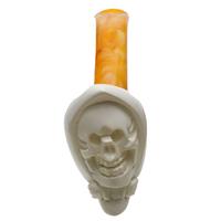 AKB Meerschaum Carved Grim Reaper