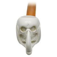 AKB Meerschaum Carved Claw Holding Skull
