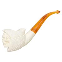 AKB Meerschaum Carved Grim Reaper