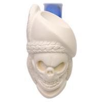 AKB Meerschaum Carved Skull