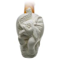 AKB Meerschaum Carved Elephant
