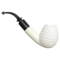 AKB Meerschaum Lattice Bent Egg (Mcinar) (with Case) (9mm)