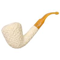 AKB Meerschaum Rusticated Bent Dublin (Tekin) (with Case)