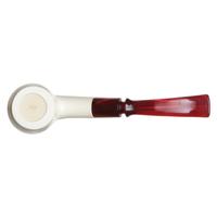 AKB Meerschaum Smooth Bent Billiard (Ali) (with Case)