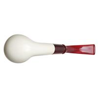 AKB Meerschaum Smooth Bent Billiard (Ali) (with Case)