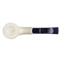 AKB Meerschaum Smooth Bent Billiard (Tekin) (with Case)