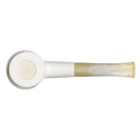 AKB Meerschaum Smooth Bent Billiard (Adnan) (with Case) (9mm)