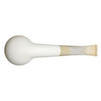 AKB Meerschaum Smooth Bent Billiard (Adnan) (with Case) (9mm)