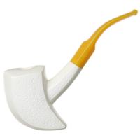 AKB Meerschaum Partially Rusticated Freehand (with Case)