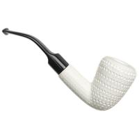 AKB Meerschaum Lattice Bent Dublin (Mcinar) (with Case) (9mm)