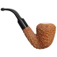 AKB Meerschaum Rusticated Bent Dublin (Tekin) (with Case)