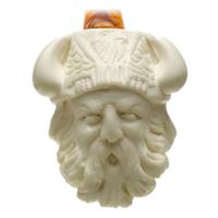 AKB Meerschaum Carved Viking (with Case)