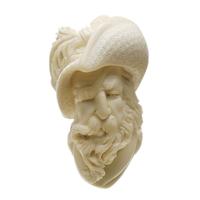 AKB Meerschaum Carved Pirate (with Case)