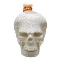 AKB Meerschaum Carved Skull (Adnan) (with Case)