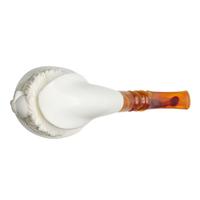 AKB Meerschaum Carved Bearded Man (Adnan) (with Case)