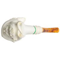 AKB Meerschaum Carved Bearded Man (Adnan) (with Case)