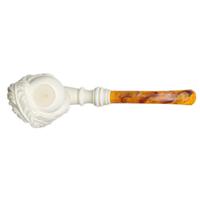 AKB Meerschaum Carved Bearded Man (Adnan) (with Case)
