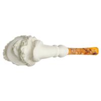 AKB Meerschaum Carved Bearded Man (Adnan) (with Case)