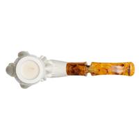 AKB Meerschaum Carved Claw Holding Vase (with Case)