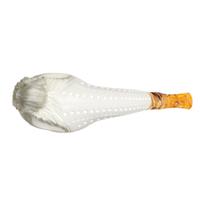 AKB Meerschaum Carved Bearded Skull (with Case)