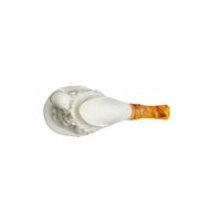 AKB Meerschaum Carved Bearded Man (with Case)