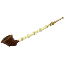 Nate King Smooth Dublin Churchwarden with Bamboo (382)