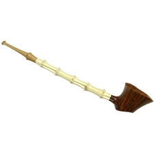 Nate King Smooth Dublin Churchwarden with Bamboo (382)