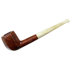 Ropp Horn Smooth Brown Billiard | Buy Ropp Tobacco Pipes at Smokingpipes