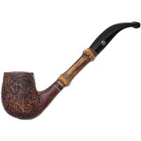 Rattray's Bamboo Sandblasted Brown Bent Billiard