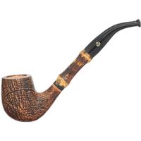 Rattray's Bamboo Sandblasted Brown Bent Billiard